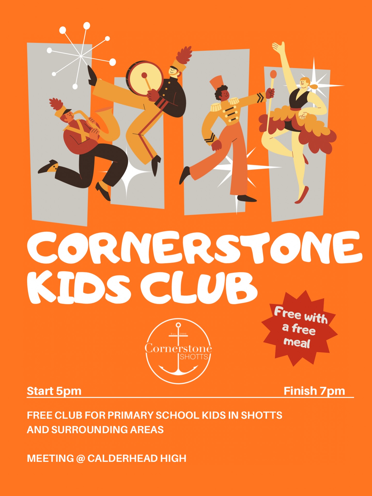 🌭✨ Kids Club is BACK! ✨🌭

We’re so excited to welcome everyone back after the Easter break!

Join us as we kick off a brand new series all about TALENTS, helping our kids discover the amazing gifts God has given them 💛

🍽️ Hot dogs for dinner
🎉 Fun, games, and activities
🙏 Faith-filled teaching

We can’t wait to catch up with all your little ones and hear what they’ve been up to!

Bring a friend along as everyone is welcome! 🙌

: