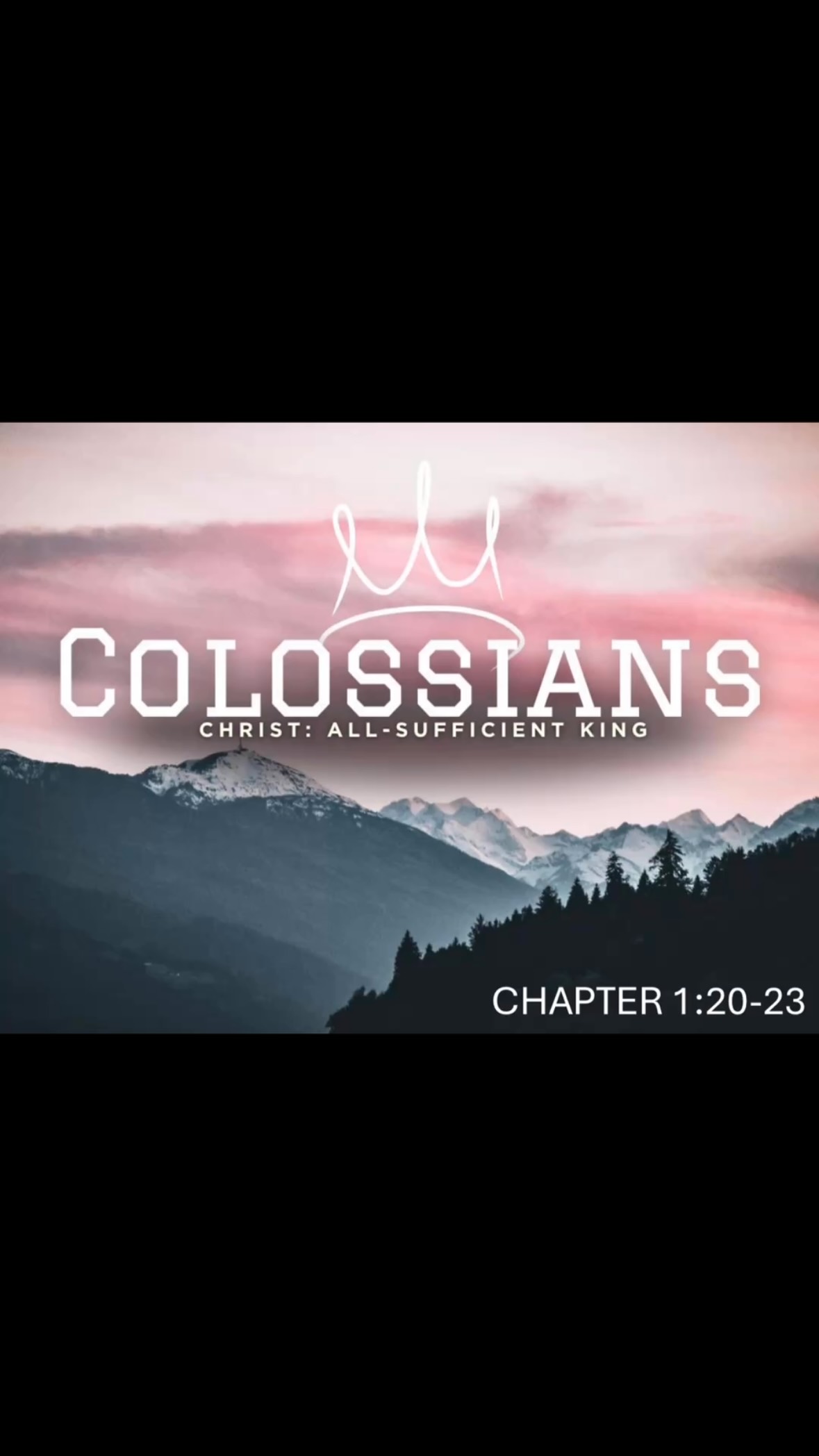We were once alienated from God, separated by our sin and unable to make things right ourselves. But through the blood of Jesus shed on the cross, God has reconciled us to Himself, making peace where there was hostility and bringing hope where there was hopelessness. Because of Christ, we can stand before God forgiven, accepted, and free from accusation. The challenge for us is simple: remain firm in the faith and hold tightly to the hope found in the gospel. Jesus is enough.