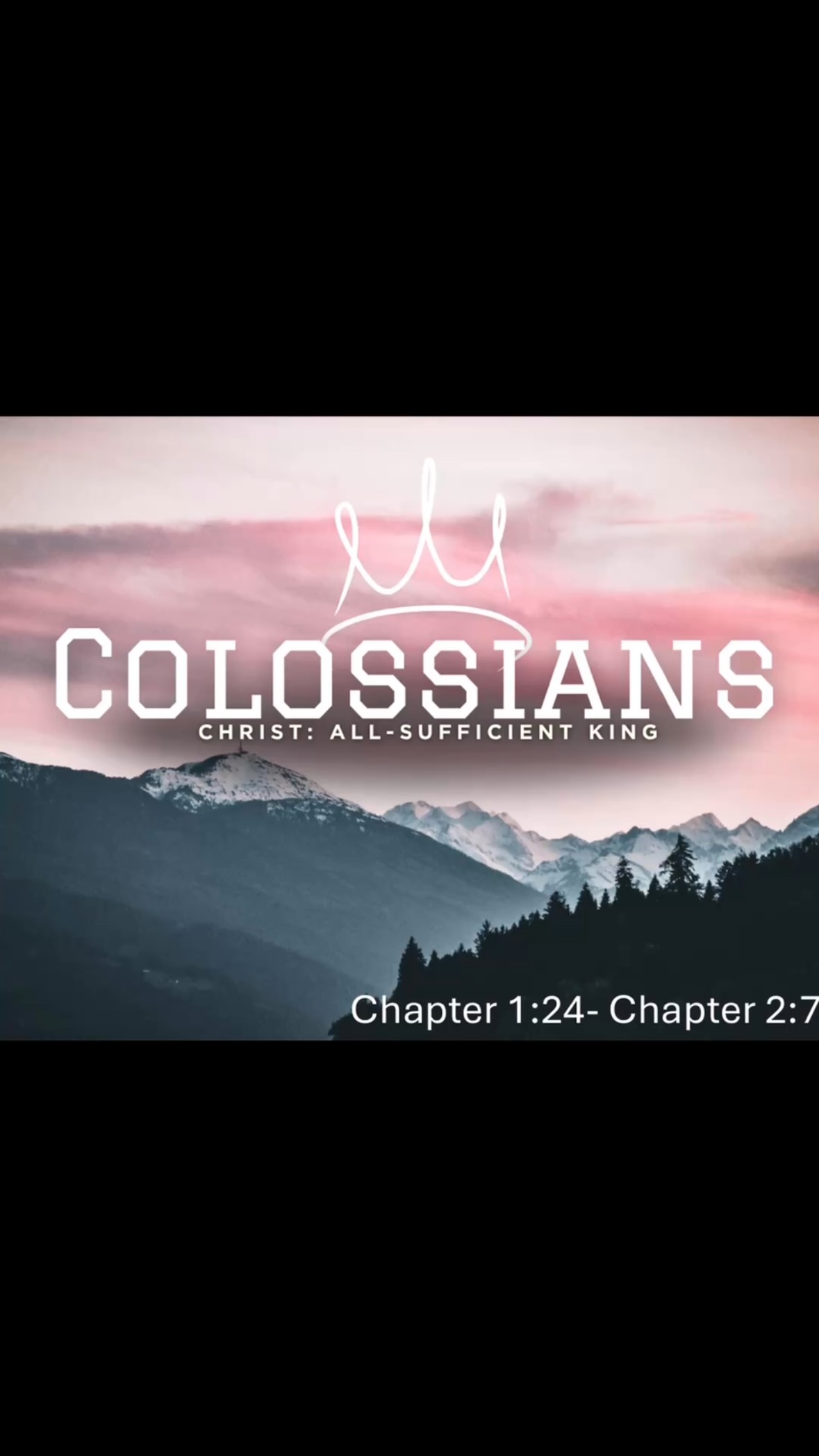 Many people today are searching for something more.

More wisdom.
More purpose.
More answers.

That was the issue facing the church in Colossae. People were saying Jesus was a good starting point, but believers needed something extra.

Paul’s answer was simple:

Christ is enough.

The greatest mystery in history has been revealed: “Christ in you, the hope of glory.”

Everything we need is found in Jesus. Wisdom, strength, hope, and purpose are all found in Him.

So don’t be distracted by ideas that pull you away from Christ. Stay rooted in Him, built up in Him, strengthened in your faith, and overflowing with thankfulness.

The world says you need something more.

Paul says you need someone.

Jesus Christ.