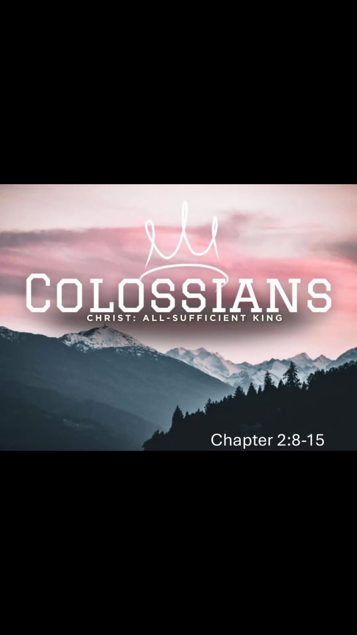 The world is full of voices telling us what to believe, who we should be and where true fulfilment can be found.

Colossians 2:8–15 reminds us not to be taken captive by ideas that lead us away from Christ.

In Jesus, we are made complete.

Our sins are forgiven.

The debt that stood against us has been cancelled and nailed to the cross.

The powers of darkness have been defeated.

We do not need to earn God’s love or search elsewhere for spiritual fullness. Everything we need for salvation, forgiveness and new life is found in Jesus.

The debt is cancelled.

The enemy is defeated.

Christ is victorious.