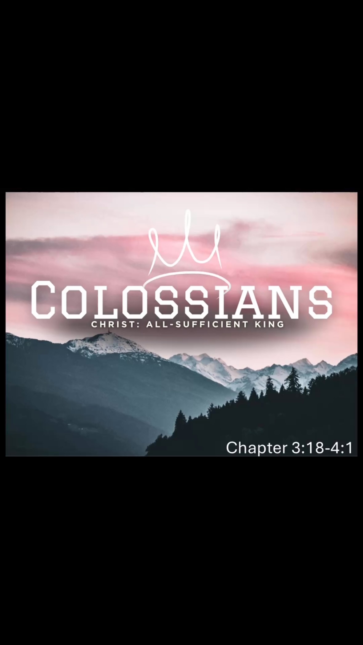 Colossians 3:18–4:1 brings the gospel right into the ordinary places of life.

Into our marriages. Our parenting. Our workplaces. The way we lead. The way we treat people when nobody else is watching.

It is easy to speak about compassion, kindness, patience, forgiveness and love. It is something else to live them out with the people closest to us.

The question isn’t simply, “Do people know I’m a Christian?”

Maybe the deeper question is:

What version of Christianity does the person closest to me experience?

The gospel was never meant merely to change what we believe about eternity. It changes how we treat the person standing in front of us today.

Jesus, be Lord in every room.