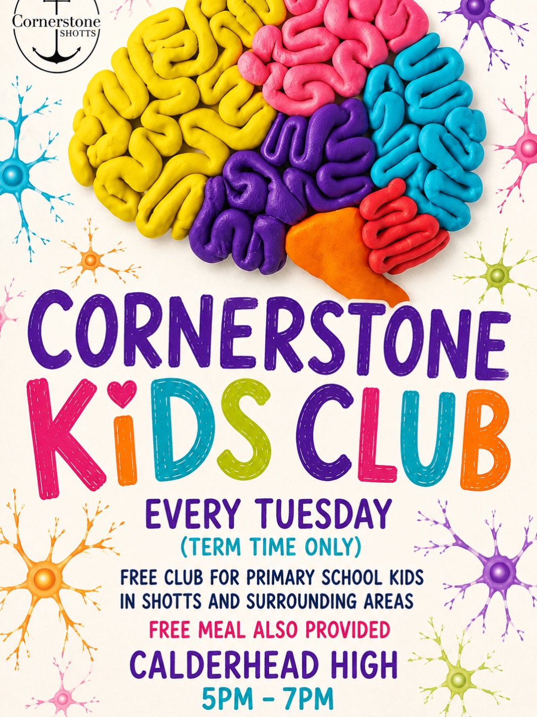 Kids club tonight is all about the Brain 🧠 
Chicken nuggets and chips for dinner with lots of games and a craft. 
All FREE