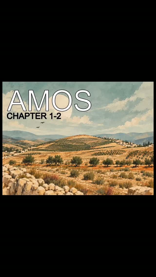 It’s easy to recognise the faults in others, but harder to examine our own hearts.

As we begin Amos, we’re reminded that genuine faith goes beyond appearances. God calls us to live out His Word, remain open to correction and reflect His character in everything we do.

Thankfully, through Jesus, we find forgiveness, grace and the power to change. ❤️

💭 Are we allowing God’s Word to transform us, or simply inform us?